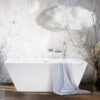 Seinaäärne kivivann PAA QUADRO WALL 160,5×76 cm, matt Silkstone 2 Seinäkylpyamme PAA QUADRO WALL 160,5x76 cm, Silkstone – 2