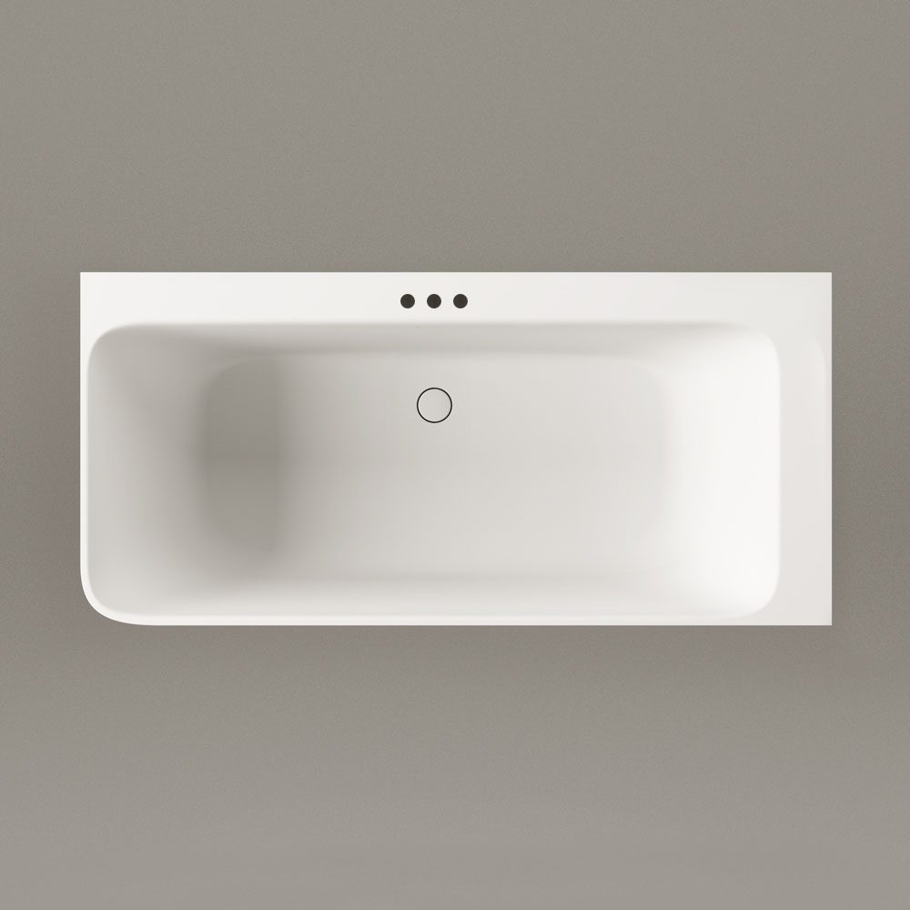 Kulma-amme PAA QUADRO CORNER A 160x75 cm, vasen, Silkstone – 6