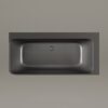 Must nurgavann PAA QUADRO CORNER A 160×75 cm, vasakpoolne, Graphite, matt 5 Kulma-amme PAA QUADRO CORNER A 160x75 cm, vasen, Graphite – 5