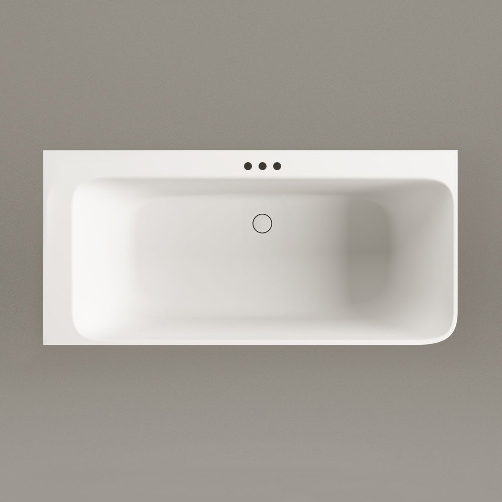 Kulma-amme PAA QUADRO CORNER D 160x75 cm, oikea, Silkstone – 6