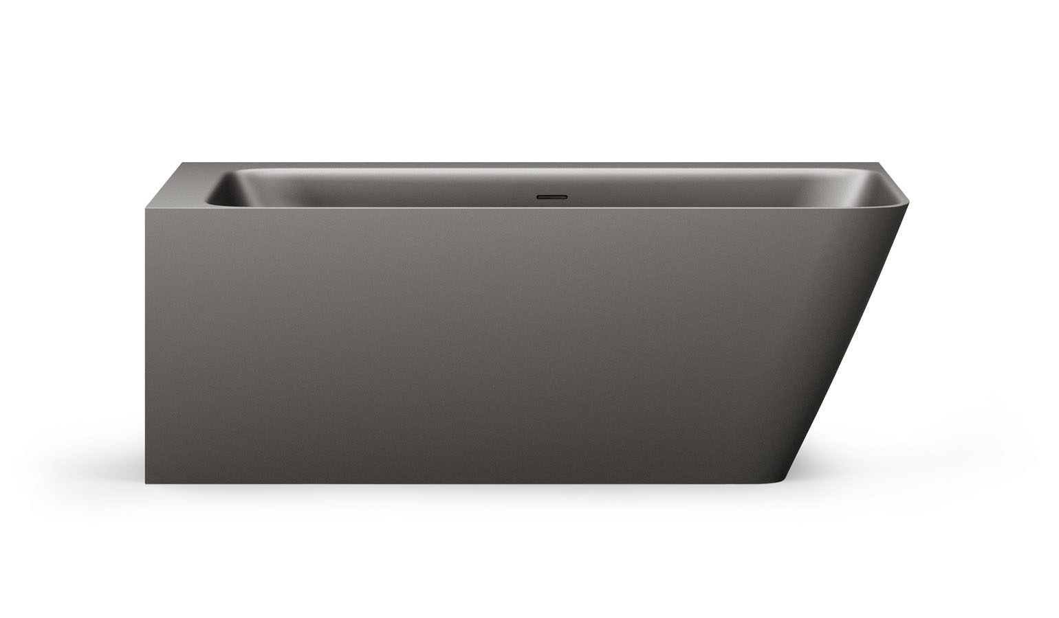 Kulma-amme PAA QUADRO CORNER D 160x75 cm, oikea, Graphite
