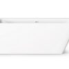 Nurgavann PAA QUADRO CORNER D 160×75 cm, parempoolne, matt Silkstone Kulma-amme PAA QUADRO CORNER D 160x75 cm, oikea, Silkstone