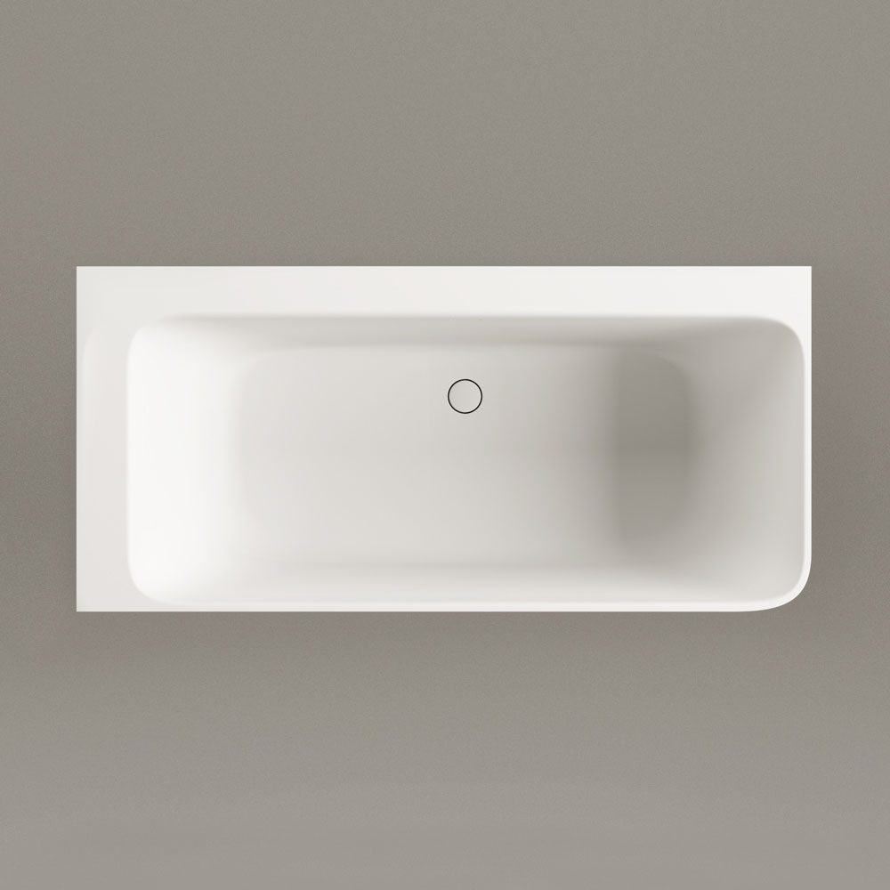 Kulma-amme PAA QUADRO CORNER D 160x75 cm, oikea, Silkstone – 8
