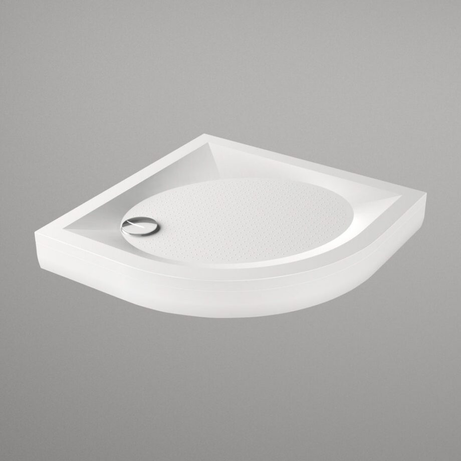Kaareva suihkuallas PAA ART RO 90 R550 4W, 90x90 cm – 3