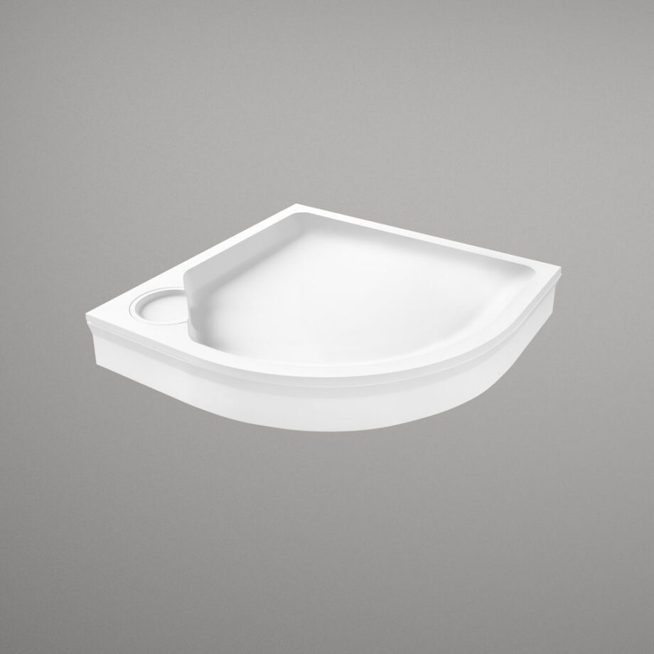 Ümar dušialus PAA CLASSIC NEW RO 90 R550, 90×90 cm, kivimass 3 Kaareva suihkuallas PAA CLASSIC NEW RO 90 R550, 90x90 cm – 3