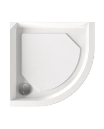 Kaareva suihkuallas PAA CLASSIC RO 80 R550, 80x80 cm