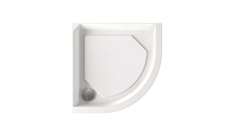 Kaareva suihkuallas PAA CLASSIC RO 80 R550, 80x80 cm