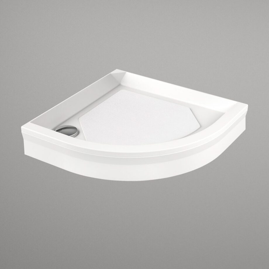Kaareva suihkuallas PAA CLASSIC RO 80 R550, 80x80 cm – 2
