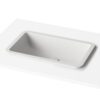 Upotettava pesuallas PAA OPUS IN 52x32 cm, Silkstone