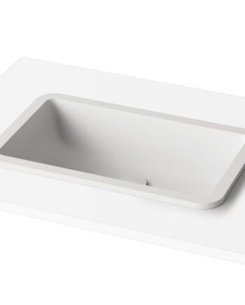Upotettava pesuallas PAA OPUS IN 52x32 cm, Silkstone