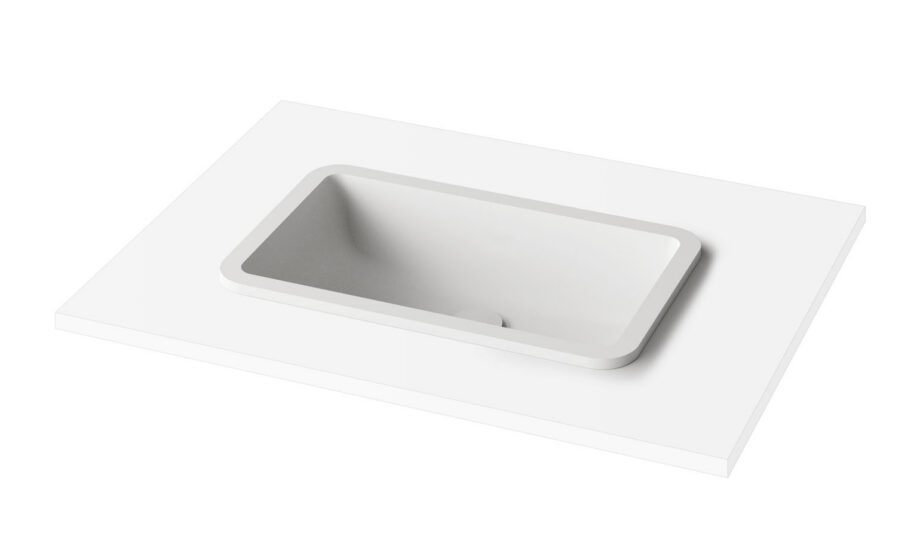Upotettava pesuallas PAA OPUS IN 52x32 cm, Silkstone