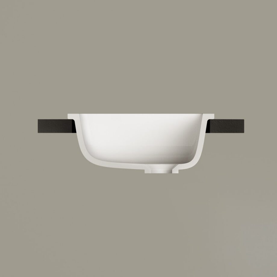 Upotettava pesuallas PAA OPUS IN 52x32 cm, Silkstone – 3