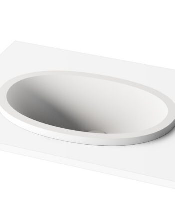 Upotettava pesuallas PAA OVO IN 55x37,2 cm, Silkstone