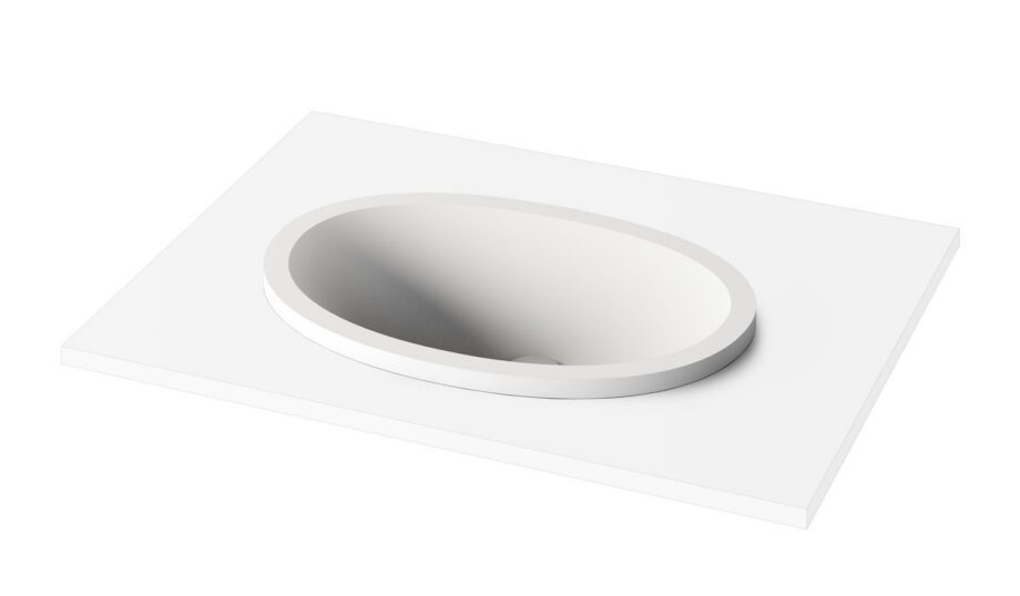 Upotettava pesuallas PAA OVO IN 55x37,2 cm, Silkstone