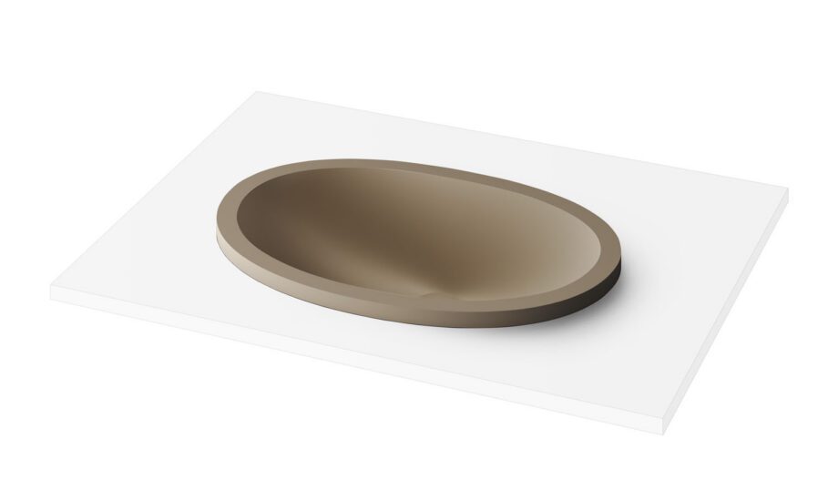 Upotettava pesuallas PAA OVO IN 55x37,2 cm, Silkstone – 3