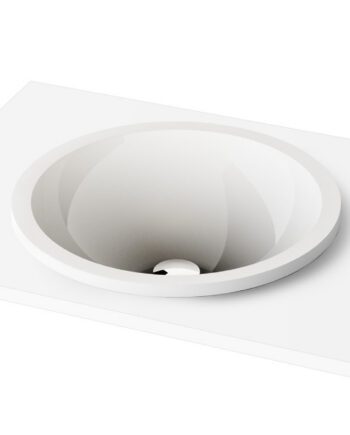 Upotettava pesuallas PAA ROUND IN Ø44 cm, valukivi