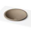 Uputatav valamu PAA ROUND IN Ø44 cm, Silkstone 5 Upotettava pesuallas PAA ROUND IN Ø44 cm, Silkstone – 5