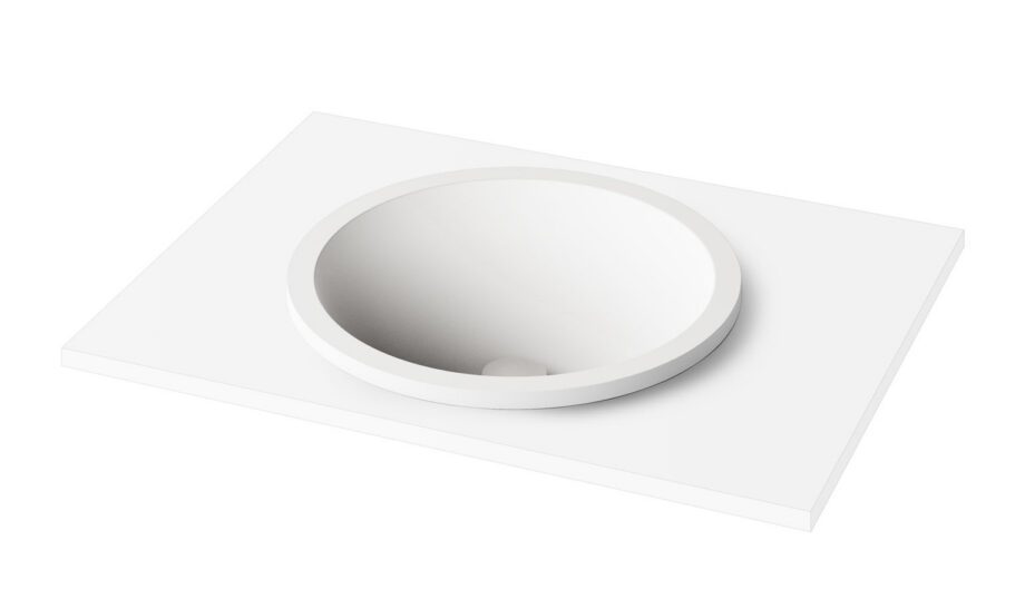 Uputatav valamu PAA ROUND IN Ø44 cm, Silkstone Upotettava pesuallas PAA ROUND IN Ø44 cm, Silkstone