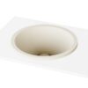 Uputatav valamu PAA ROUND IN Ø44 cm, Silkstone 6 Upotettava pesuallas PAA ROUND IN Ø44 cm, Silkstone – 6