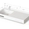 Mittatilaus tasoallas PAA CREDO MTM, Silkstone