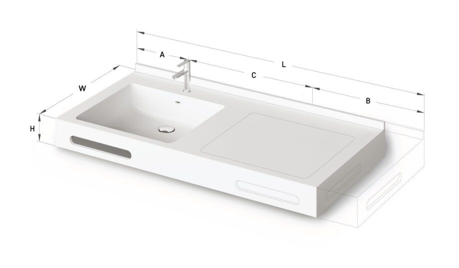 Mittatilaus tasoallas PAA CREDO MTM, Silkstone