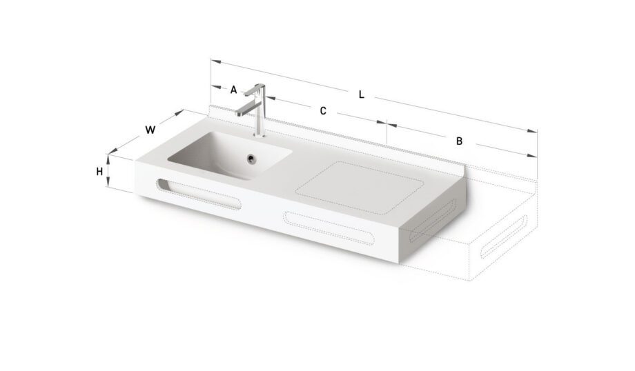 Mittatilaus tasoallas PAA OPUS MINI MTM, Silkstone