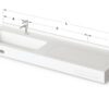 Mittatilaus tasoallas PAA QUADRO MTM, Silkstone