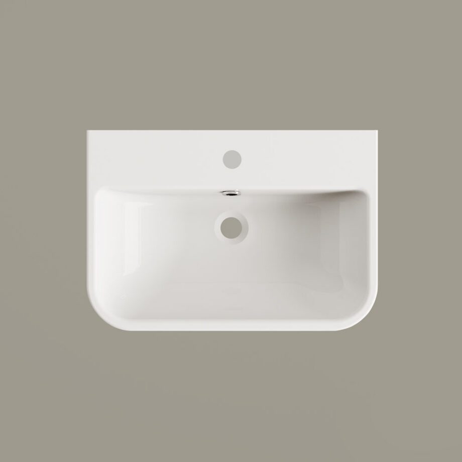 Seinäpesuallas PAA SAMBA 55, 54,5x37,5 cm, valukivi – 2