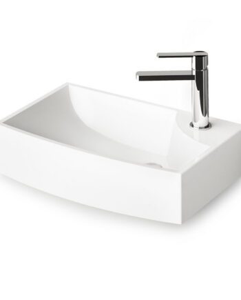 Seinäpesuallas PAA STEP MINI 47x31 cm, valukivi
