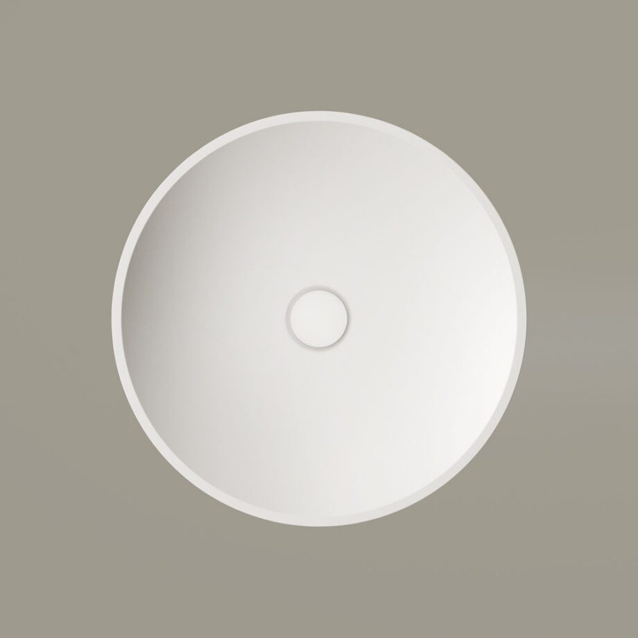 Pesuallas tasolle PAA ROUND ON Ø41 cm, Silkstone – 2