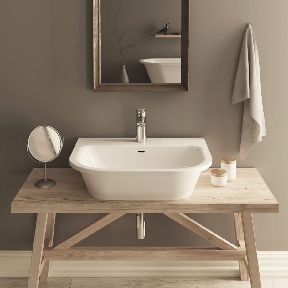 Seinäpesuallas PAA VARIO 59,5x47 cm, valukivi – 2