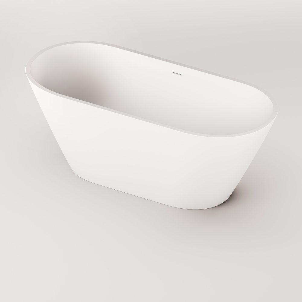 Vapaasti seisova kylpyamme PAA DECO NUDO 166x73 cm, Graphite – 6
