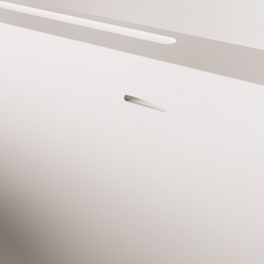 Must eraldiseisev kivivann PAA DECO RIM 166×81 cm, Graphite, matt 5 Vapaasti seisova kylpyamme PAA DECO RIM 166x81 cm, Graphite – 5