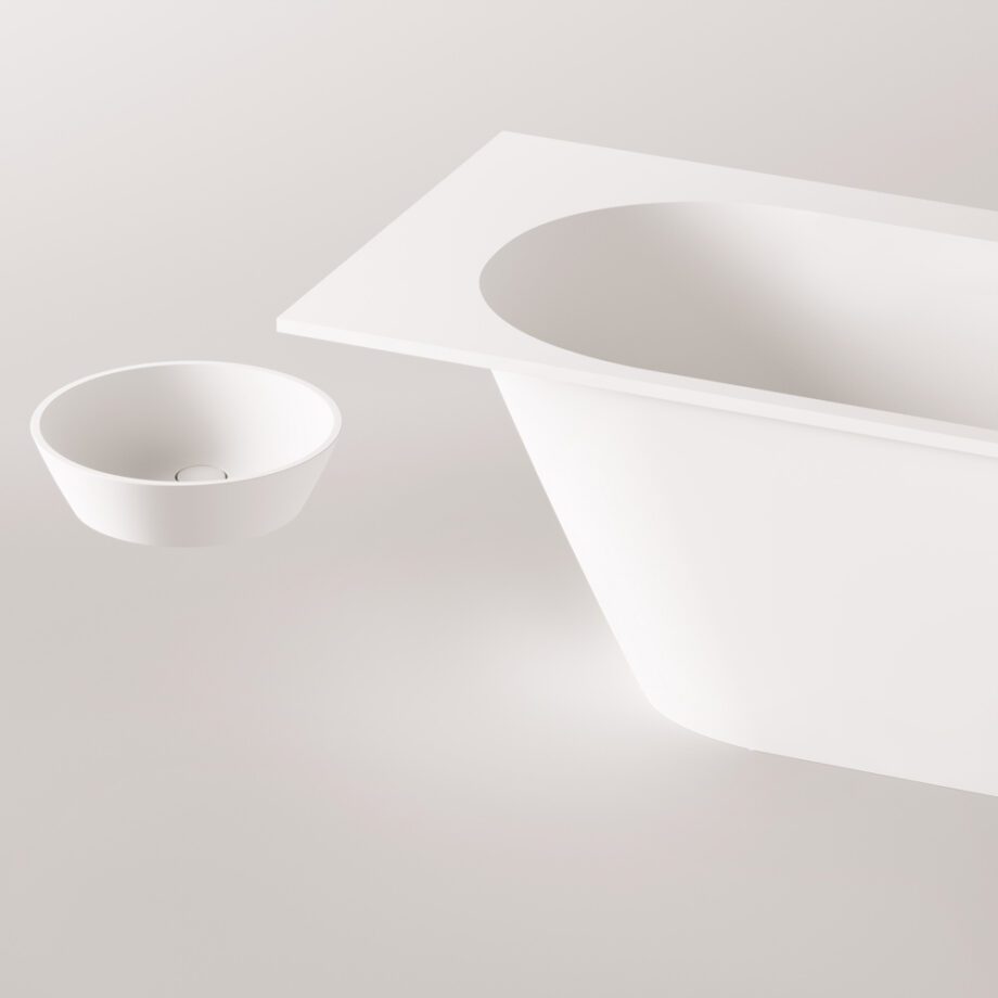 Mittatilauskylpyamme PAA DECO SHAPE RE, Silkstone – 5