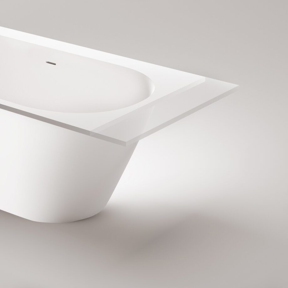Mõõdu järgi kivivann PAA DECO SHAPE RE A 170–200×82,5 cm, matt Silkstone 3 Mittatilauskylpyamme PAA DECO SHAPE RE A, Silkstone – 3