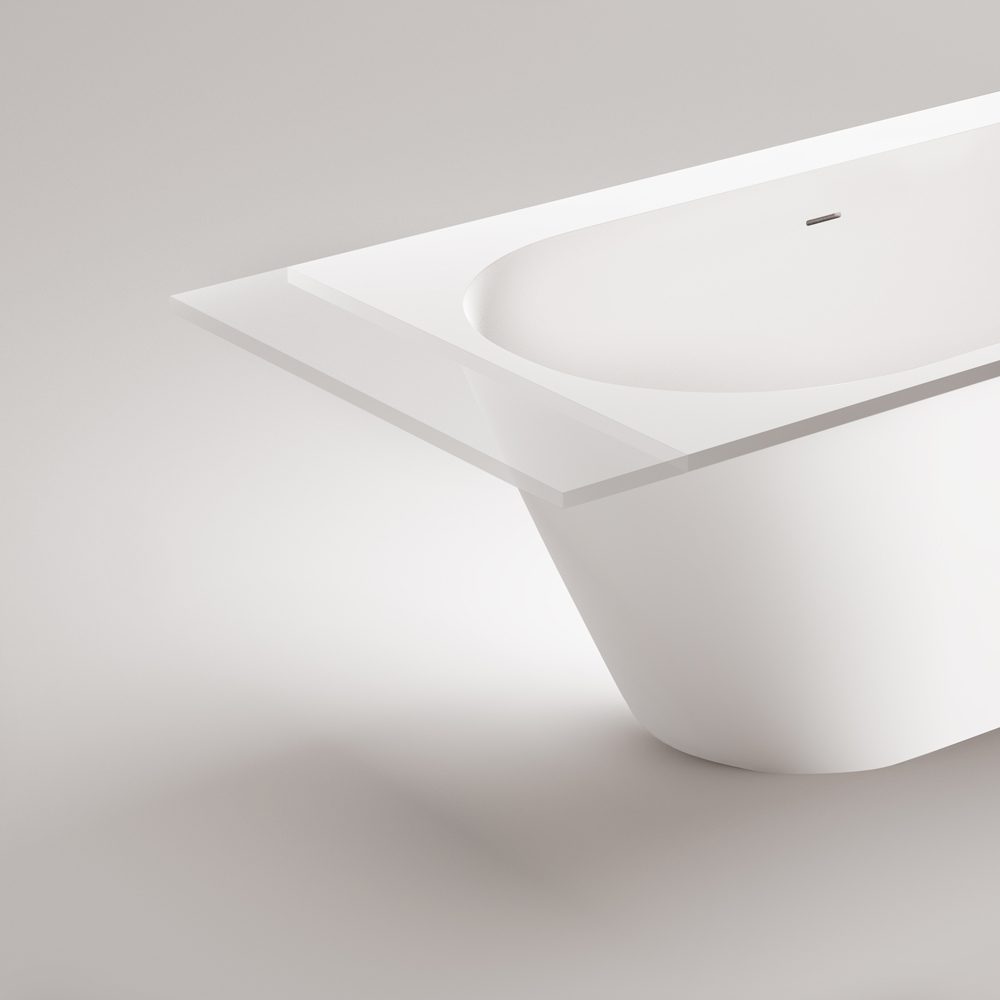 Mittatilauskylpyamme PAA DECO SHAPE RE D, Silkstone – 3