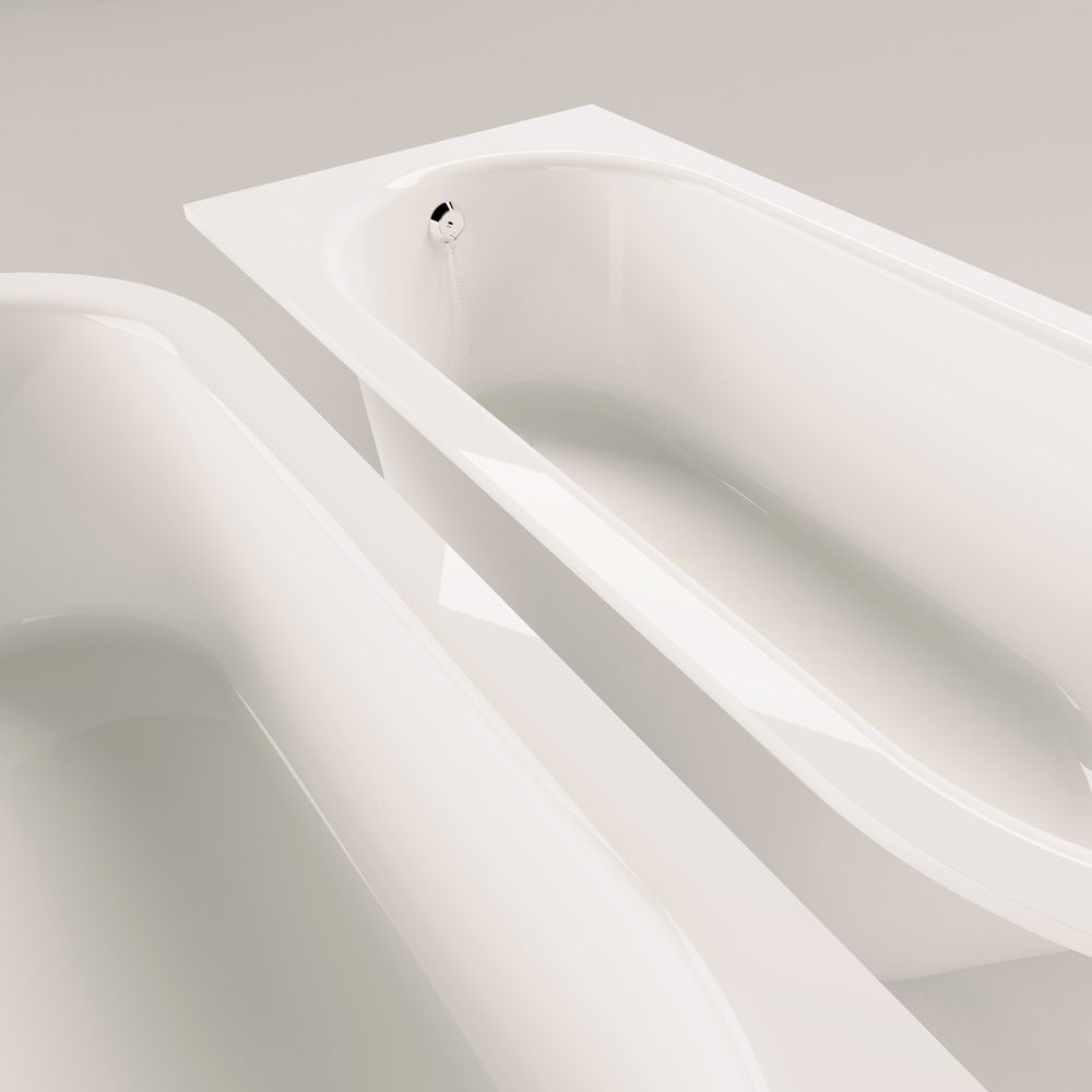 Upotettava kylpyamme PAA VARIO M B 158x75 cm, valukivi – 3