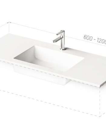 Kalusteallas PAA LOTO mittatilaus 60–120 cm, valukivi