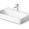 Seinäpesuallas PAA QUADRO 70x43 cm, Silkstone