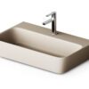 Seinäpesuallas PAA QUADRO 70x43 cm, Silkstone – 5