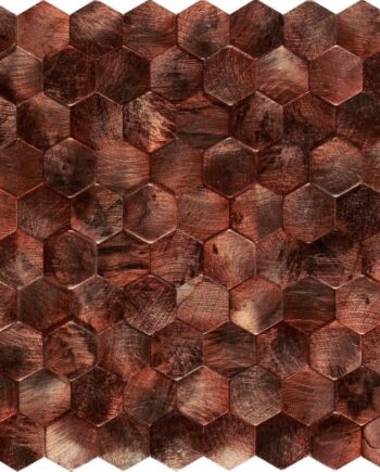 Metallimosaiikki Dune Corten, 26x30,2 cm, 6 mm