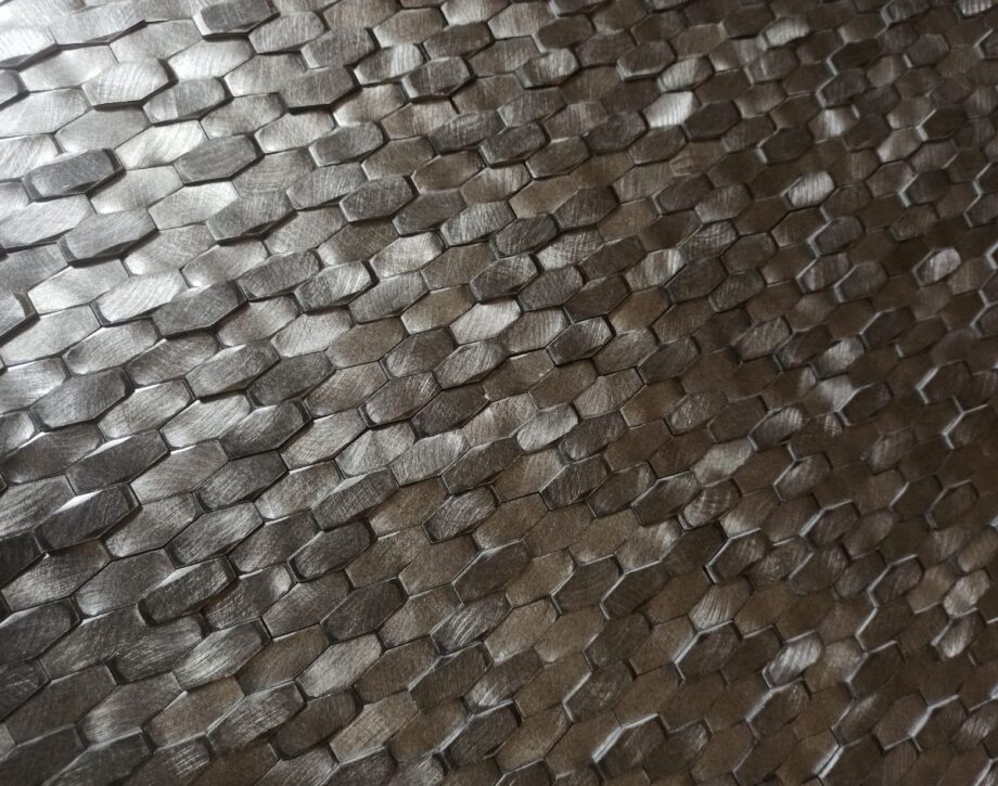 abk-dune-metal-halley-gunmetal-284×30-2 Metallimosaiikki Dune Halley Gunmetal, 28,4x30 cm, 5 mm – sisustus