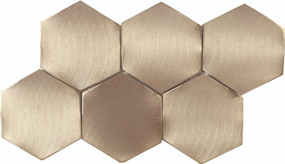 Metallimosaiikki Dune Icon Gold, 28x16,2 cm, 4 mm