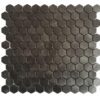 Metallimosaiikki Dune Reflections Gunmetal, 29x30,5 cm, 8 mm