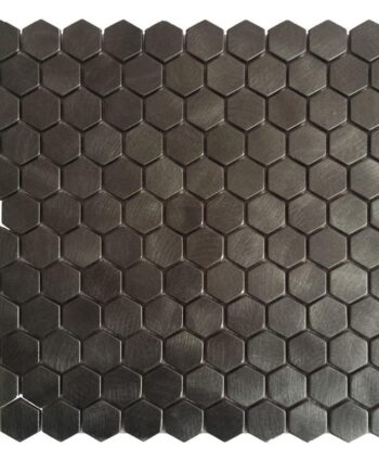 Metallimosaiikki Dune Reflections Gunmetal, 29x30,5 cm, 8 mm