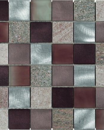 Sekamateriaalimosaiikki Dune Magma Copper, 29,8x29,8 cm, 8 mm