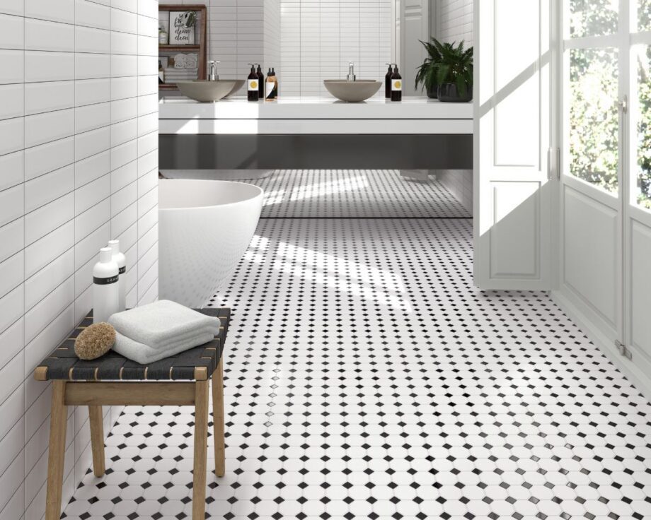 Keraaminen mosaiikki Dune Oxford Black, 29,5x29,5 cm, 6 mm – sisustus