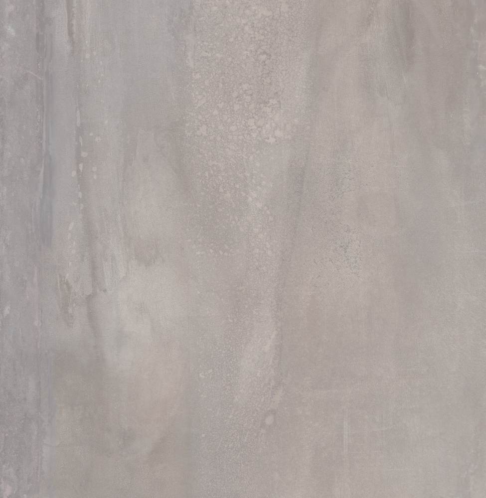 Metallikuvioinen lattialaatta ABK Interno 9 Wide Silver, 120x120 cm, 8,5 mm, matta, liukuesto R10