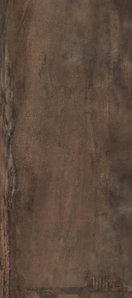 Metallikuvioinen suurlaatta ABK Interno 9 Wide Rust, 120x280 cm, 6 mm, matta, liukuesto R10