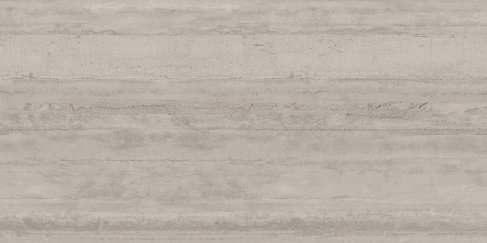 Betonikuvioinen koristelaatta ABK LAB325 Form Ash, 60x120 cm, 8,5 mm, kohokuvioitu, matta